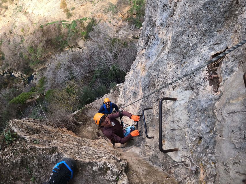 Via Ferrata Tajo De Ronda With Transfer From Costa Del Sol - Tour Difficulty and Age Requirement