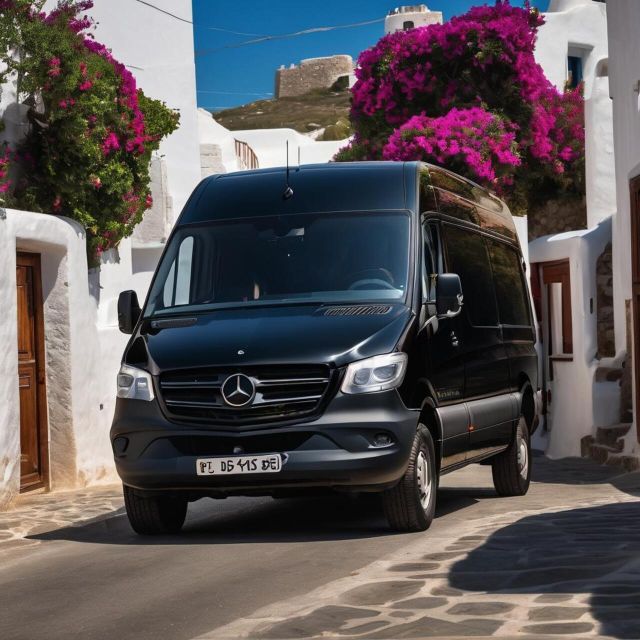 Disposal Service Mykonos: Full Day Private Driver- Minibus - Frequently Asked Questions