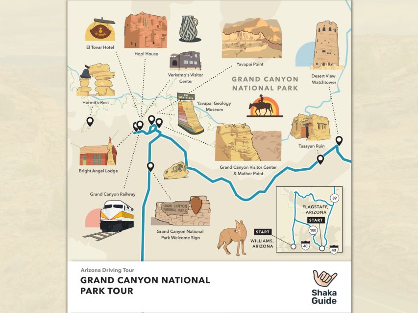 Grand Canyon South Rim: Self-Guided GPS Audio Tour - Frequently Asked Questions