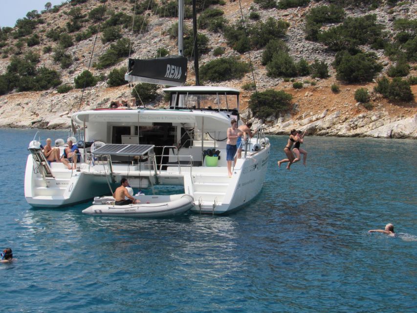 Naxos: Luxury Catamaran Day Trip With Lunch and Drinks - Frequently Asked Questions