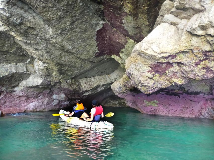 Raposeira: Guided Kayak Tour and Praia Da Ingrina Caves - Frequently Asked Questions