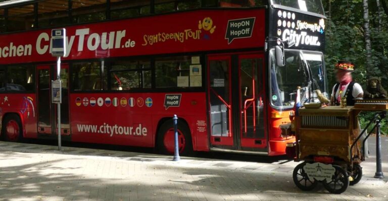 Aachen: 24 Hour Hop On Hop Off Sightseeing Bus Ticket Key Points