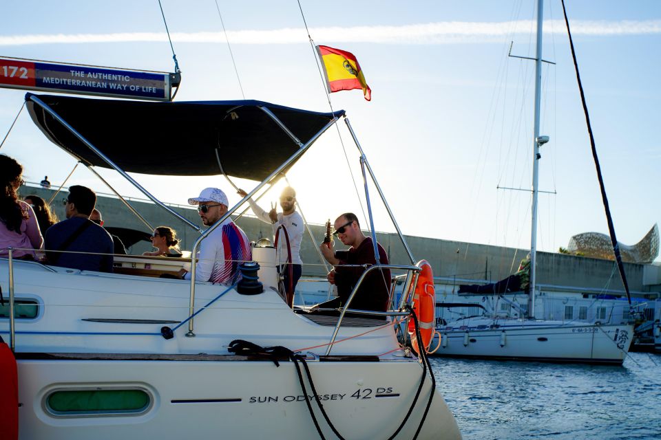 Barcelona: Sunset Sailing Experience With Live Guitar Music - Experience Overview