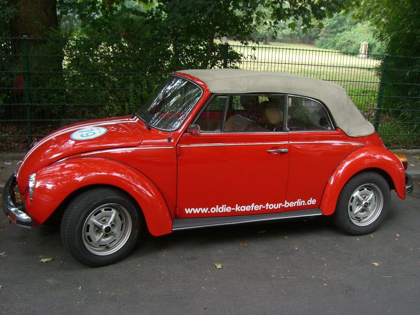 Berlin: 4-Hour Discovery Tour in VW Beetle Convertible - Key Points