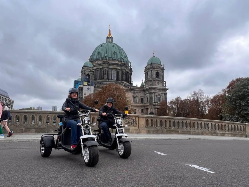 Berlin City: 2 Hour Guided Fat Tire E-Scooter Tour - Key Points