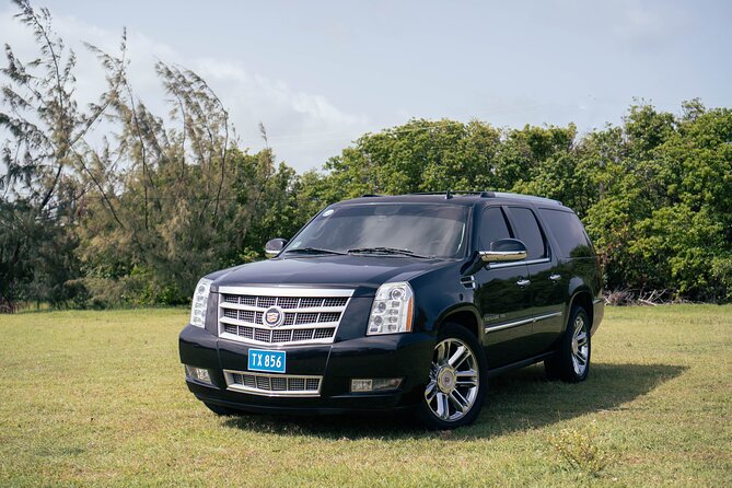 Black Cadillac Escalade/Suburban Round Trip Airport Transfer UVF - Key Points