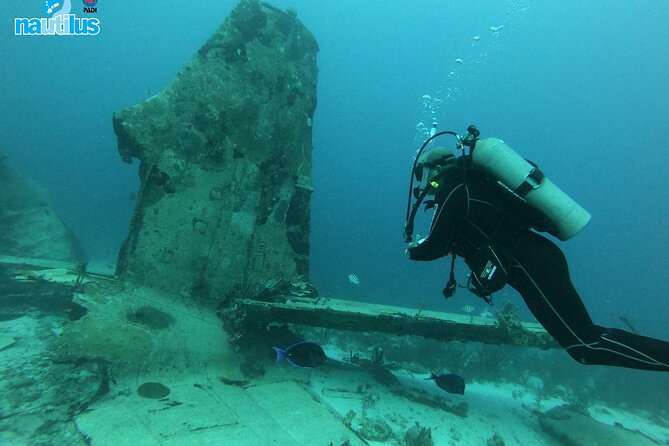 Boat Dive Shipwreck/ Airplanes/ Reef /2 Tanks - Activity Overview