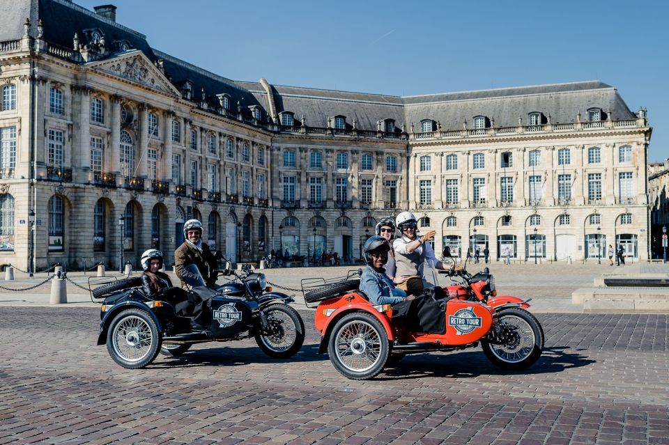 Bordeaux: Sightseeing by Side Car - Key Points