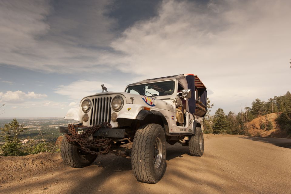 Colorado Springs: Garden of the Gods and Foothills Jeep Tour - Key Points