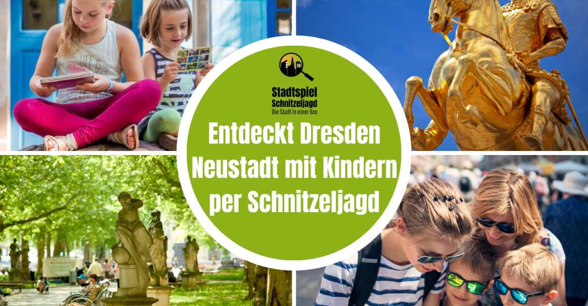 Dresden Neustadt: Scavenger Hunt for Children - Key Points