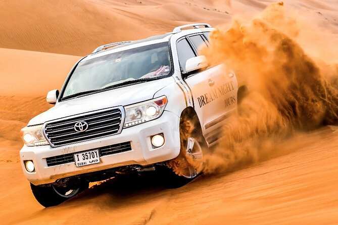 Dubai Evening Desert Safari Tour With Hotel Transfer, Camel Ride and BBQ Dinner - Key Points