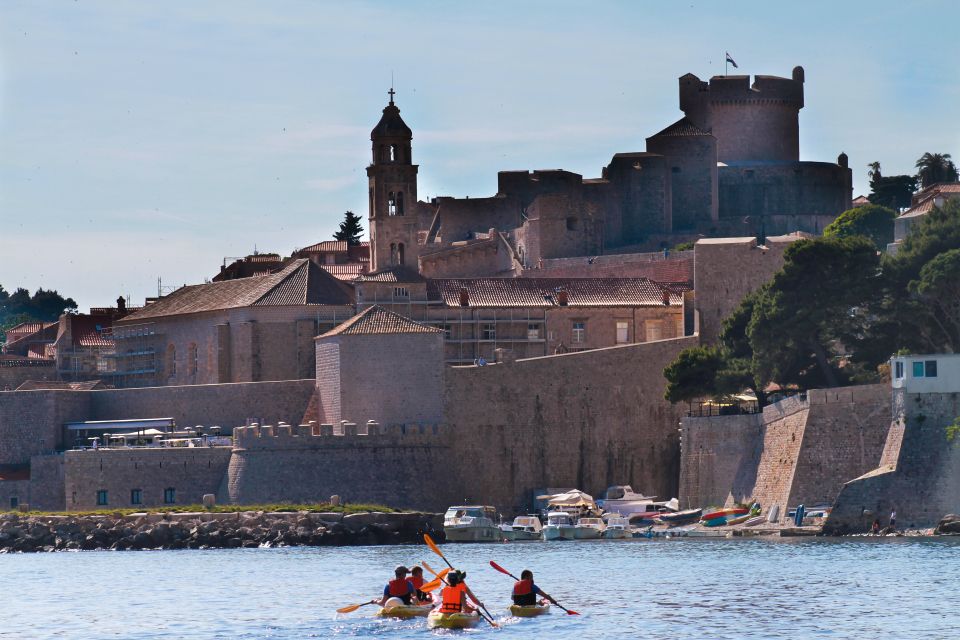 Dubrovnik: Sunset Sea Kayaking Tour With Fruit Snack & Wine - Key Points