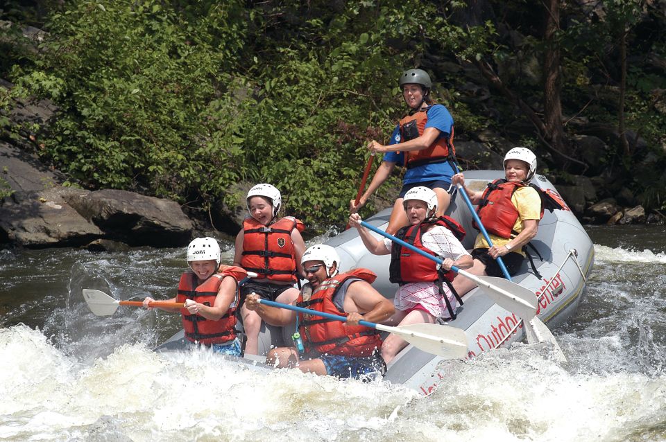 From Hartford: Upper Pigeon River White Water Rafting Tour - Key Points