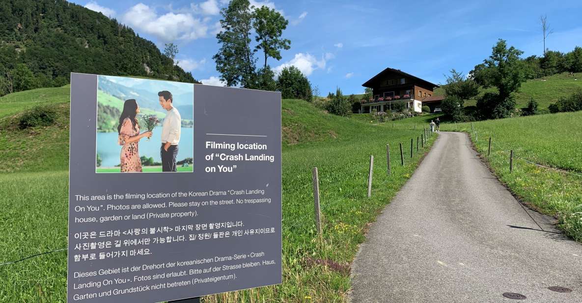 From Zurich: Crash Landing On You Locations in Interlaken - Key Points