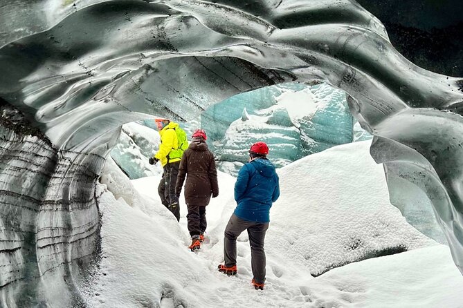 Ice Cave Katla, South Coast Waterfalls & Black Sand Beach Private - Key Points