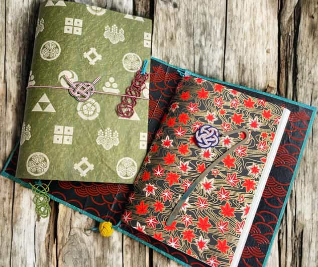 Japanese Paper Notebook and Mizuhiki Belt Bookmark Workshop - Key Points