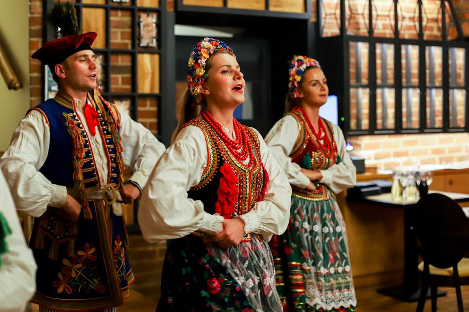 Krakow : Folk Show Dinner Drinking and Fun ! Book Now! - Key Points