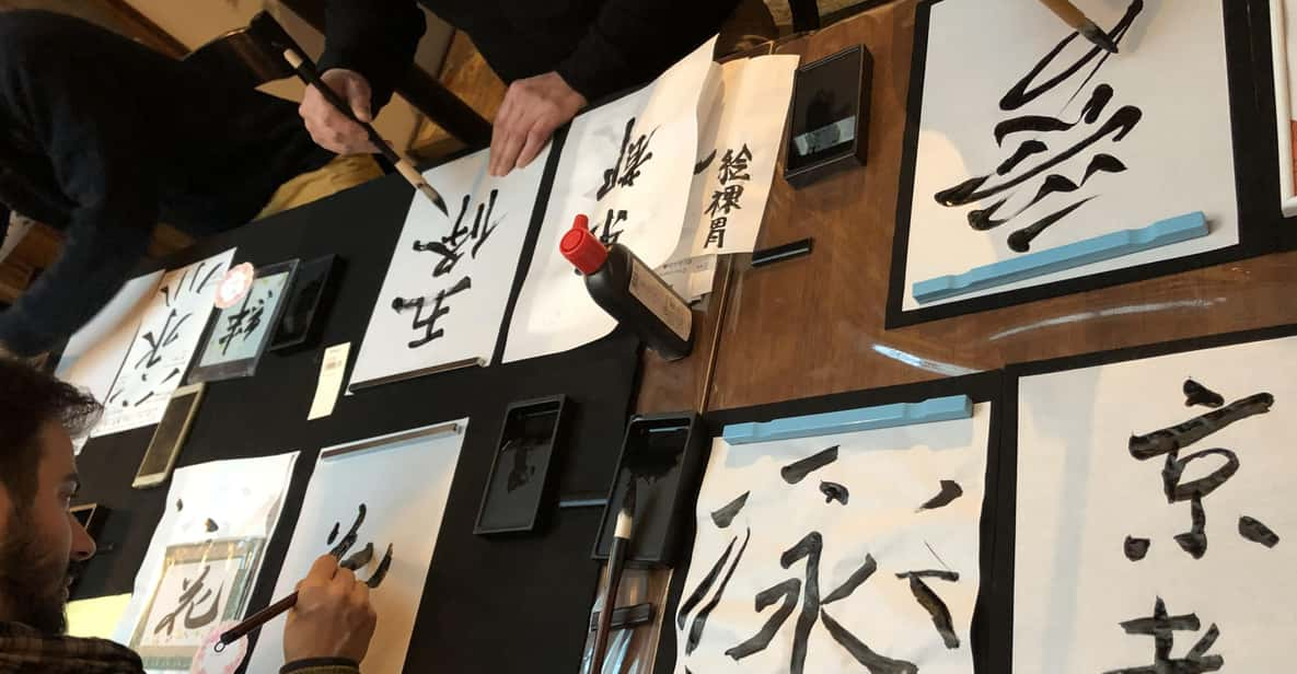 Kyoto: Japanese Calligraphy Workshop - Key Points