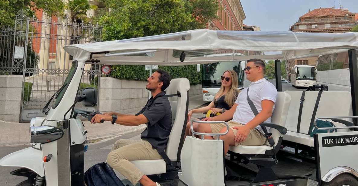 Madrid: Private Tuk-Tuk City Highlights Tour - Key Points