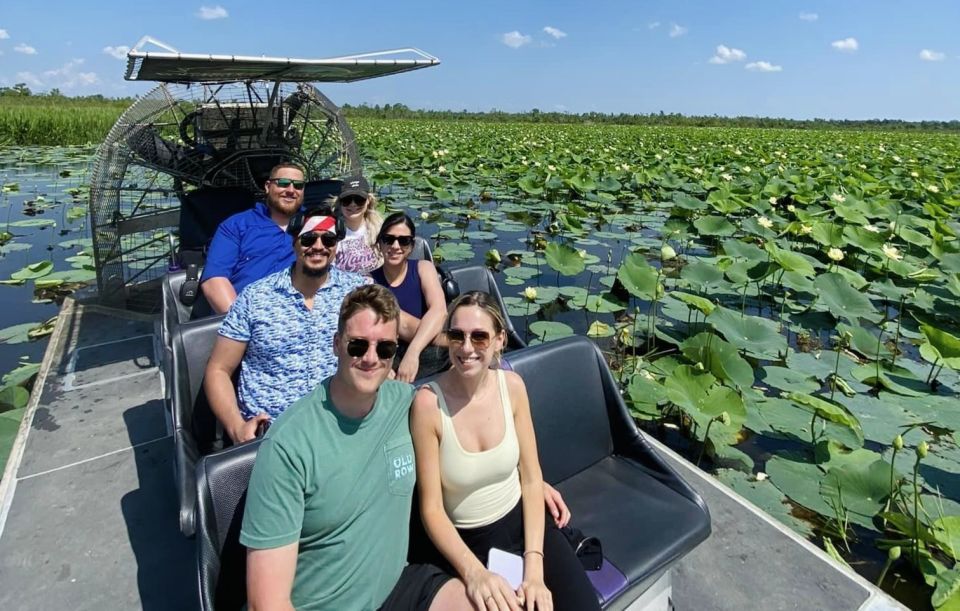 New Orleans: 10 Passenger Airboat Swamp Tour - Key Points