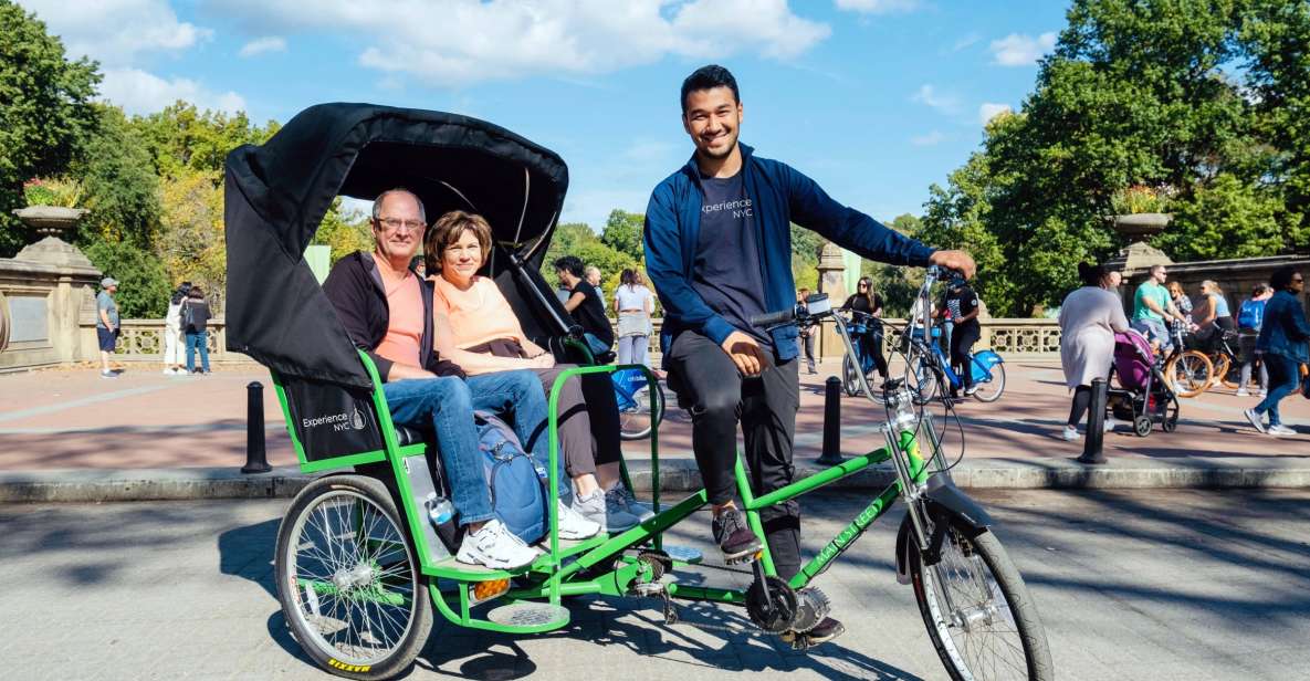 New York City: Private Central Park Pedicab Tour - Key Points