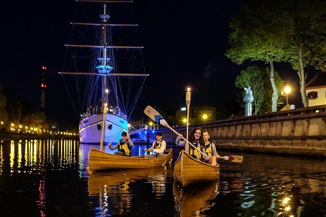 Night Canoe City Tour in Klaipeda - Key Points