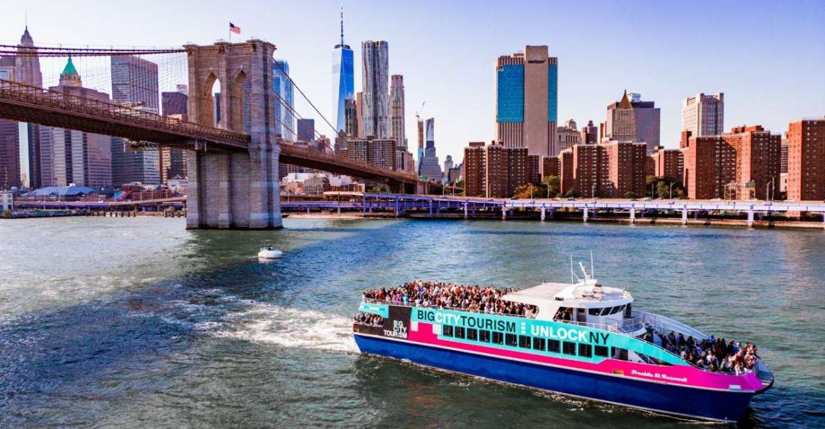 NYC: Statue of Liberty & Brooklyn Bridge Cruise - Key Points