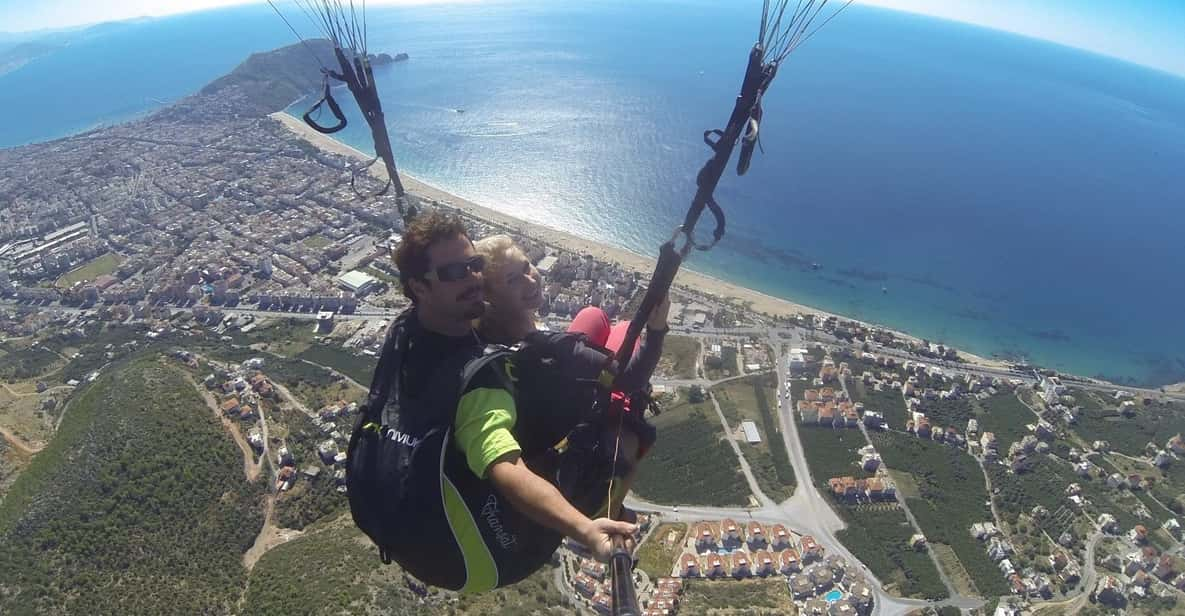 PARAGLIDING FLIGHT FROM ALANYA, SIDE, ANTALYA - Key Points