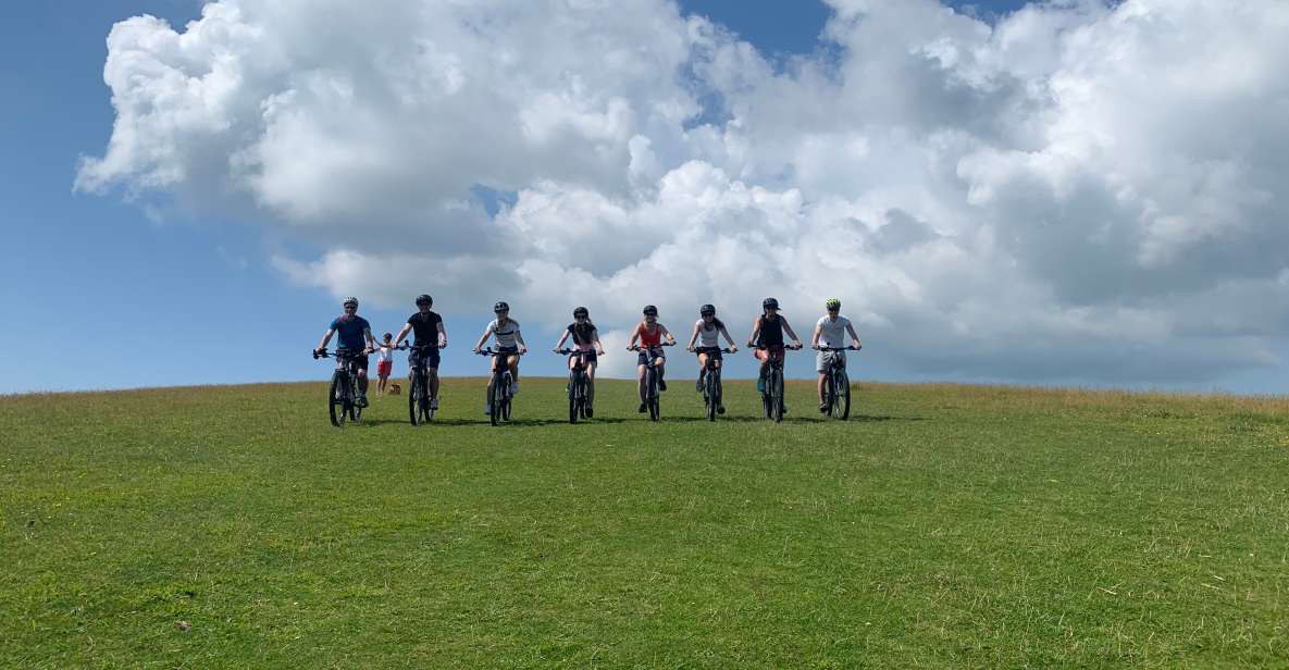 Poole: Old Harry Rocks and Corfé Castle Guided E-bike Tour - Key Points