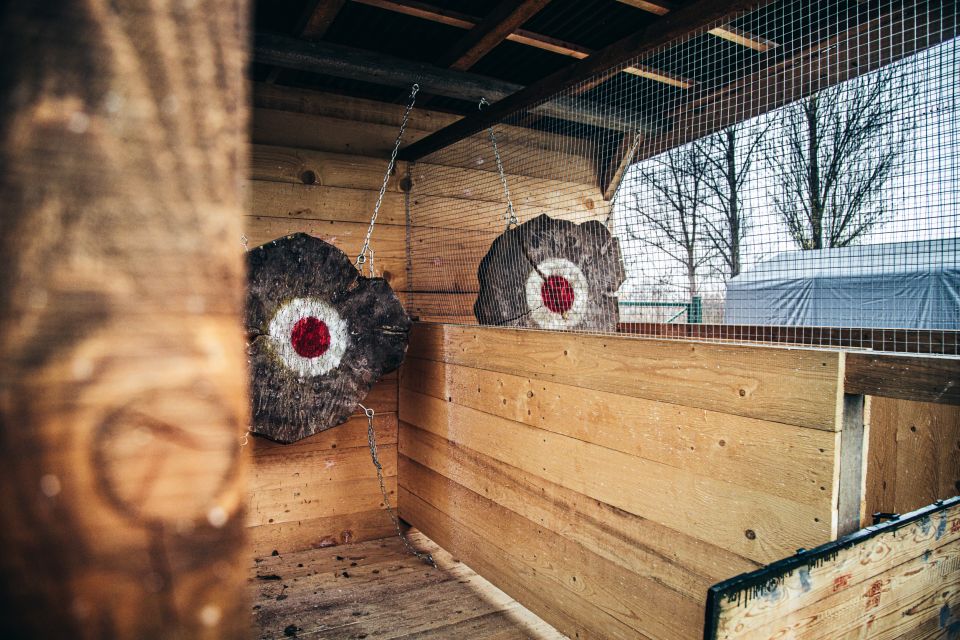 Prague: Axe Throwing Experience With Barbecue and Beer - Key Points