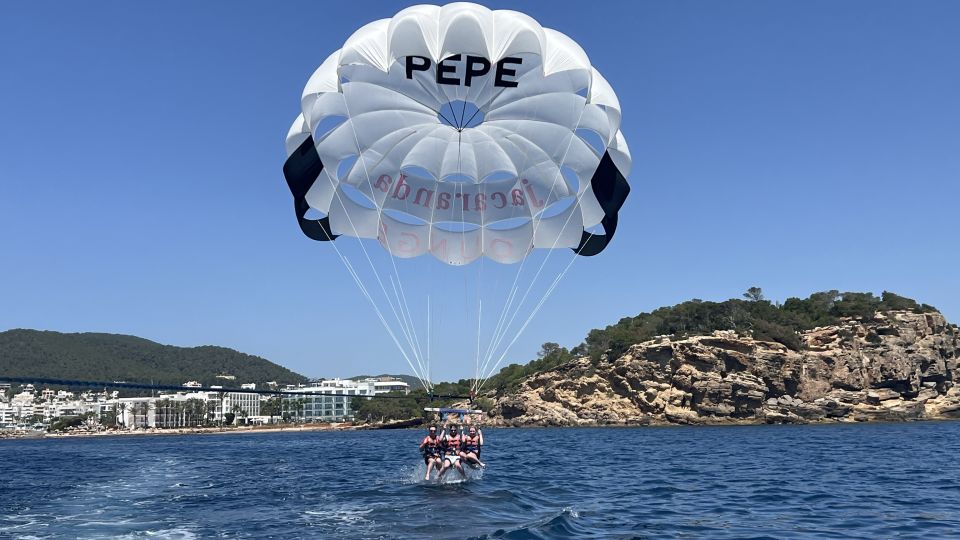 Santa Eulària Des Riu: Parasailing Boat Cruise With Drinks - Key Points