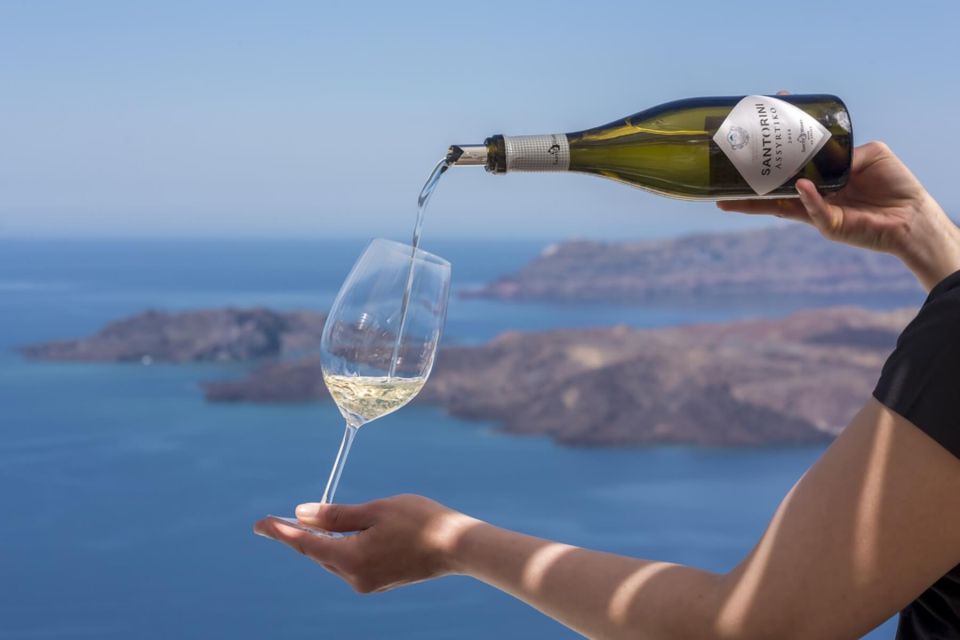 Santorini: Private Wine Tour With Dinner or Lunch - Key Points