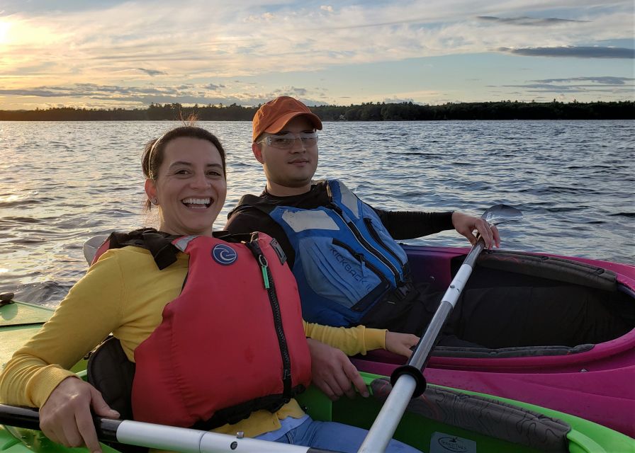 Sebago Lake Guided Sunset Tour by Kayak - Key Points