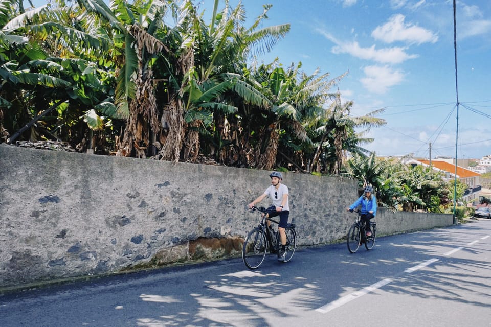 Self-Guided E-Bike Road Tour - Funchal to Câmara De Lobos - Key Points