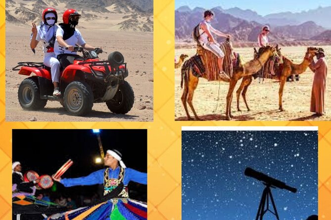 Sharm El Sheikh Super Safari 5*1 ATV Quad, Stargazing,Camel Ride,Dinner, Shows - Overview of the Safari Experience