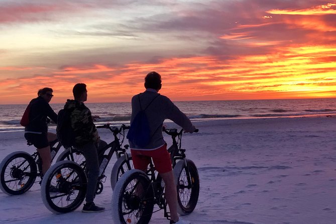 Siesta Key Electric Bike Sunset Tour - Key Points