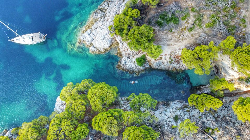 Skiathos: Full-Day Sailing Cruise With Lunch - Key Points