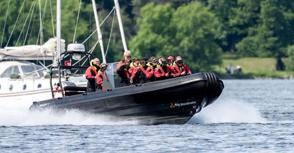 Stockholm: 2-Hour RIB Speed Boat Tour of the Archipelago - Key Points