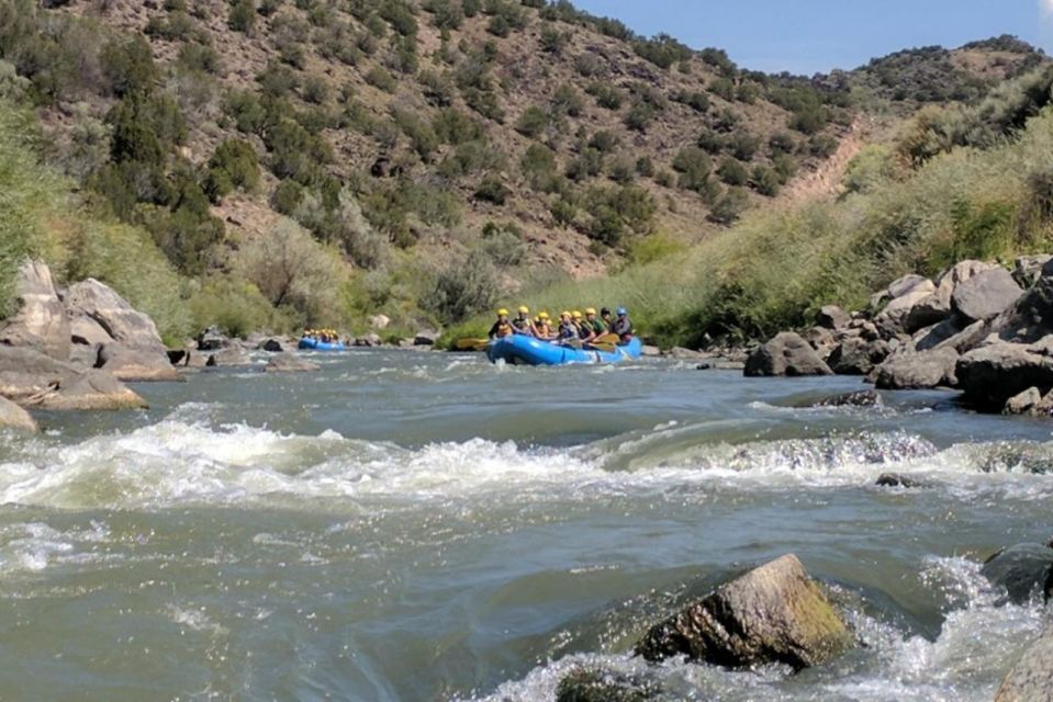 Taos/Santa Fe: Rio Grande Racecourse Whitewater Rafting - Key Points