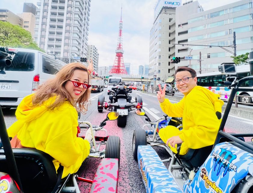 Tokyo: Shibuya Crossing, Harajuku, Tokyo Tower Go Kart Tour - Key Points