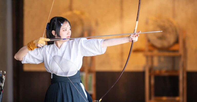 Tokyo: The Only Genuine Japanese Archery (kyudo) Experience Experience Overview