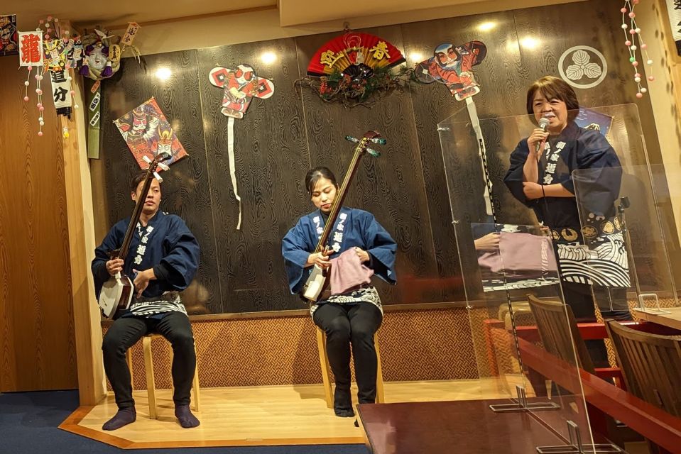 Tokyo: Traditional Asakusa Music Show With Dinner - Key Points