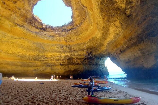 Visit the Benagil Caves on a Kayak and Marinha Beach - Key Points