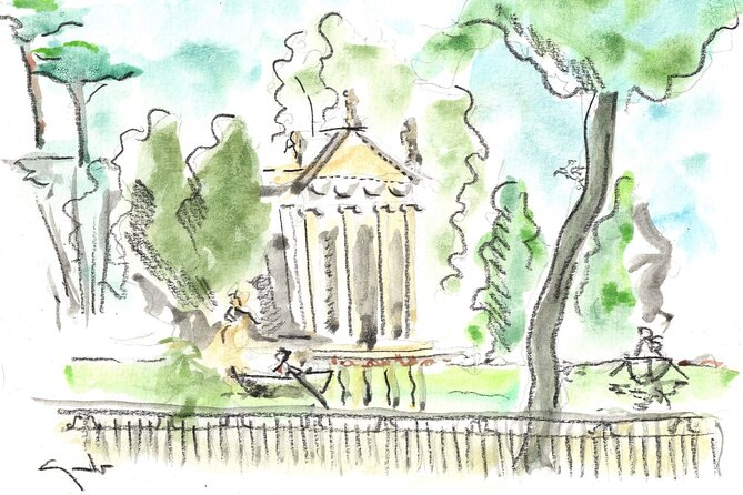 Watercolor Private Tour at Villa Borghese Rome With Guido - Key Points