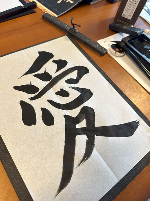 Zen&Art: Calligraphy and Matcha Tea Experience Review - Key Points