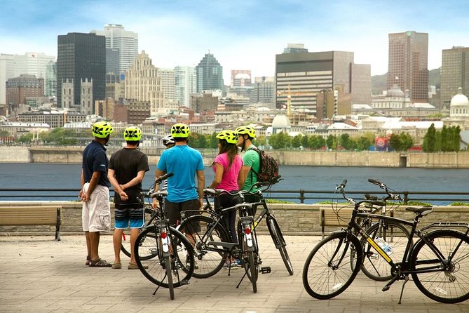 3 Hour Montreal City Bike Tour With Wine Or Beer (am & Pm) Tour Overview