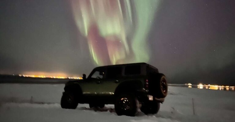 Afternoon Delight, Private Super Jeep Exploring Gullfoss Waterfall