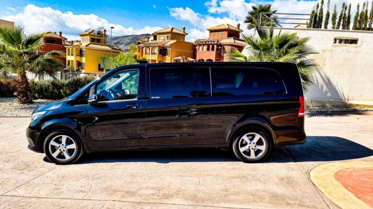 Alicante: Airport To Accommodation Private One Way Transfer Transfer Details