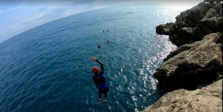 Alicante: Private Guided Coasteering Trip Trip Overview