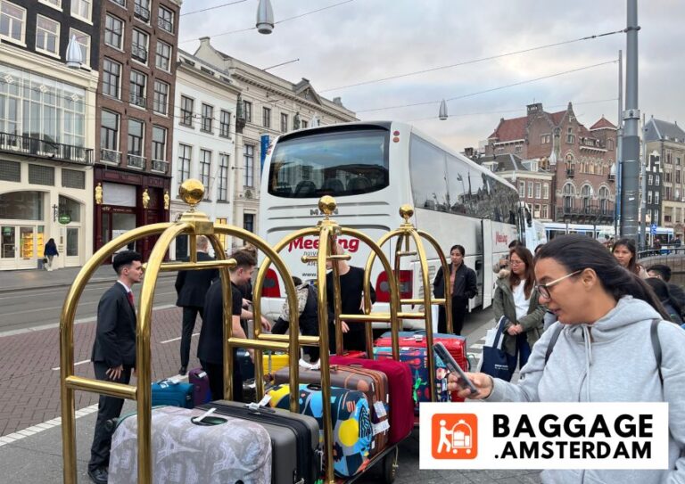 Amsterdam: Seamless Porterservice Baggage Airport To Hotel Service Offerings